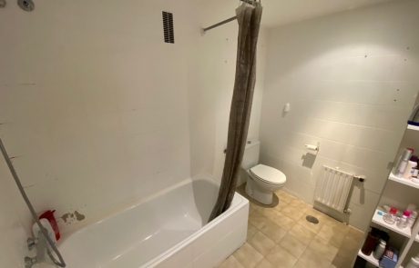 Reforma de baño en Madrid Antes Reforma de baño en Madrid Antes