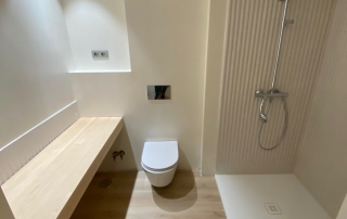 Reforma Integral de Vivienda en Chamartin - Madrid Salón baño